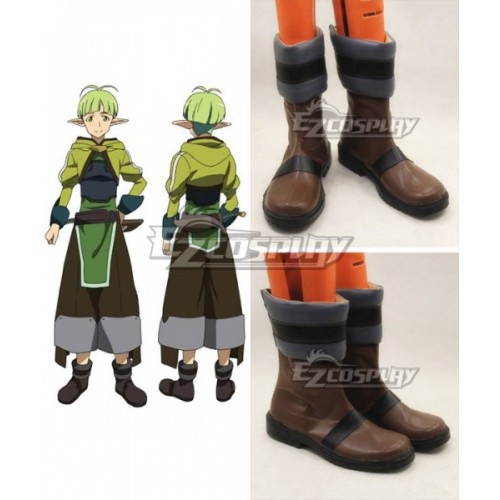 Sword Art Online ALfheim Online SAO ALO Nagata Shinichi Recon Brown Cosplay Boots