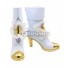 League of Legends LOL Star Guardian Janna White Shoes Cosplay Boots - A Edition