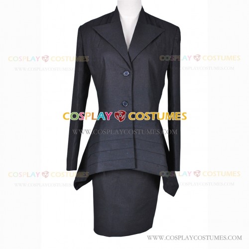 Dr. Who Black Costume For Doctor Who Cosplay