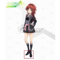 Qualidea Code Asuha Chigusa Black Cosplay Shoes