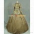 Renaissance Victorian Yellow Tartan Country Lolita Party Dress