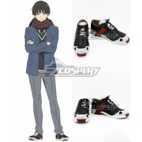 Kyoukai no Kanata Nase Hiroomi Black Cosplay Shoes