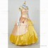 Cinderella Dreams Come True Cinderella Cosplay Costume Golden Princess Dress