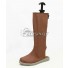 Naruto Yagura Light Brown Shoes Cosplay Boots