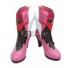 Overwatch OW D.Va DVa Hana Song Pink Shoes Cosplay Boots