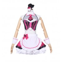 Fate Grand Order Valentine's Day Rin Tohsaka Chocolate Maid Dress Cosplay Costume