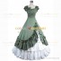 Alice in Wonderland Tiered Fancy Dress Lady Sweet Love Lolita Gown Green