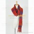 Doctor Who Cosplay Costume 4th Fourth Dr. Scarf Red