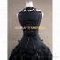 Victorian Southern Belle Little Women Ball Gown Prom Dress Black