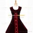 Civil War Gothic Lolita Vintage Ruffles Evening Ball Gown Dress