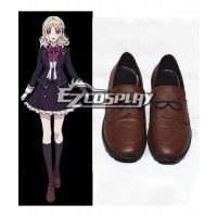 DIABOLIK LOVERS Komori Yui Brown Cosplay Shoes