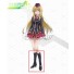 Qualidea Code Canaria Utara Black Shoes Cosplay Boots