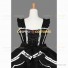 Sleeveless Sweet Love Lolita Dress Black Tiered Ruffle Dress