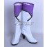 Tsukiuta. Yuki Hanazono Fluna January White Shoes Cosplay Boots