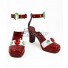 Tengen Toppa Gurren Lagann Nia Teppelin Red Cosplay Shoes