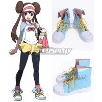 Pokémon Black White 2 Pokemon Pocket Monster Rosa Blue Cosplay Shoes