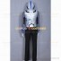 Smallville Cosplay Victor Stone Cyborg Costume Gray Uniform
