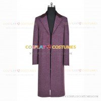 11th Dr Matt Smith Costume for Doctor Who Cosplay Trench Coat