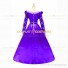 Gothic Lolita Victorian Queen Elizabeth Theatre Light Purple Lace Prom Ball Gown Dress