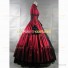 Gothic Steampunk Medieval Fantasy Theatrical Premium Quality Costume Dress Wine