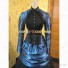 Gothic French Bustle Formal Dress Colonial Theatrical Premium Quality Costume Blue