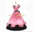 Civil War Southern Belle Lolita Victorian Theater Pink Long Ball Gown Dress