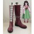 Hunter X Hunter Alluka Zoldyck Red Shoes Cosplay Boots