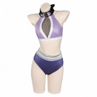 Naruto Hinata Hyuga Swim Cosplay Costume