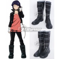 My Hero Academia Boku no Hero Akademia Kyouka Jirou Black Shoes Cosplay Boots