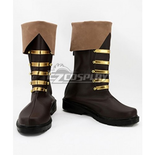 Ensemble Stars Shino Hajime Brown Shoes Cosplay Boots