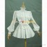 Elegant Victorian Style Blouse Ruffle Reenactment Blouse White