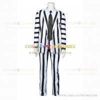 Beetlejuice Cosplay Costume Betelgeuse Suit Full Set