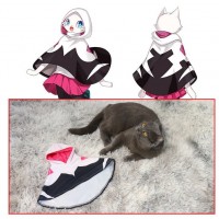 Spider Man Into The Spider Verse Gwen Stacy Spider Gwen Cat Costume Pet Costume