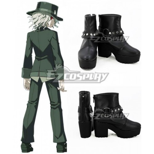 Fate Grand Order Monte Cristo Edmond Dantes Black Cosplay Shoes