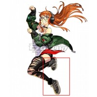 Persona 5: Dancing Star Night Futaba Sakura Grey Shoes Cosplay Boots