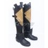 Fire Emblem Fates Laslow Black Shoes Cosplay Boots