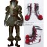 It 2017 Movie Pennywise Halloween White Shoes Cosplay Boots