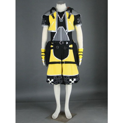 Kingdom Hearts Sora Yellow Cosplay Costume