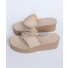 Toaru Majutsu no Index Agnese Sanctis Light Brown Cosplay Shoes