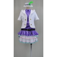 Love Live Snow Halation Maki Nishikino Purple Cosplay Costume