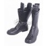 Resident Evil Umbrella Security Service Vector Black Shoes Cosplay Boots