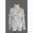 Victorian Style Lolita Blouse Fancy Pleated Ladies Blouse White