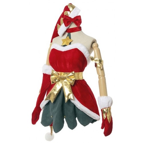 LOL Cosplay League Of Legends Jinx Christmas Cosplay Costume