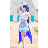 Love Live Sunshine Aqours Koi Ni Naritai AQUARIUM Yoshiko Tsushima Cosplay Costume