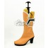 Sword Art Online Yuuki Asuna Yuki Asuna Orange Shoes Cosplay Boots