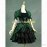 Victorian Lolita Dress Steampunk Gothic Green Dress