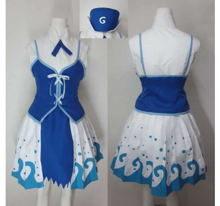 Fairy Tail Juvia Lockser Dress Cosplay Costume