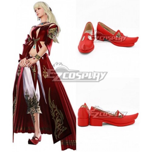 Final Fantasy FFXIV Lyse Hext Red Cosplay Shoes