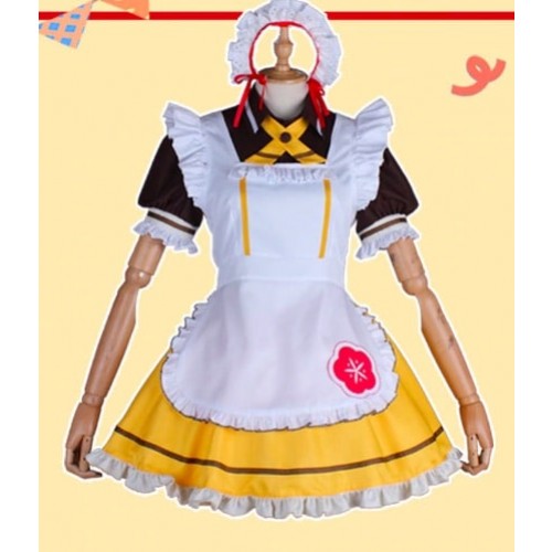 Love Live Sunshine Aqours Coffee Maid Cosplay Costume