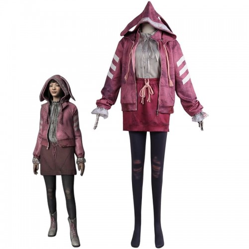 Dead By Daylight Feng Min Pink Cosplay Costume